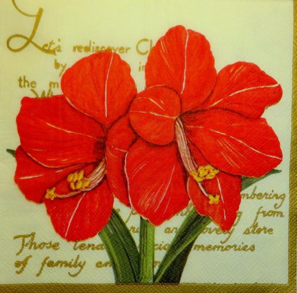 096 Lilien - 3-lagig (creme)  - Ambiente